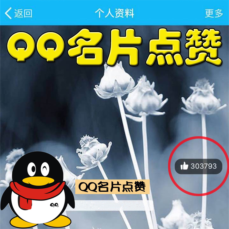 一毛一万QQ名片赞的简单介绍